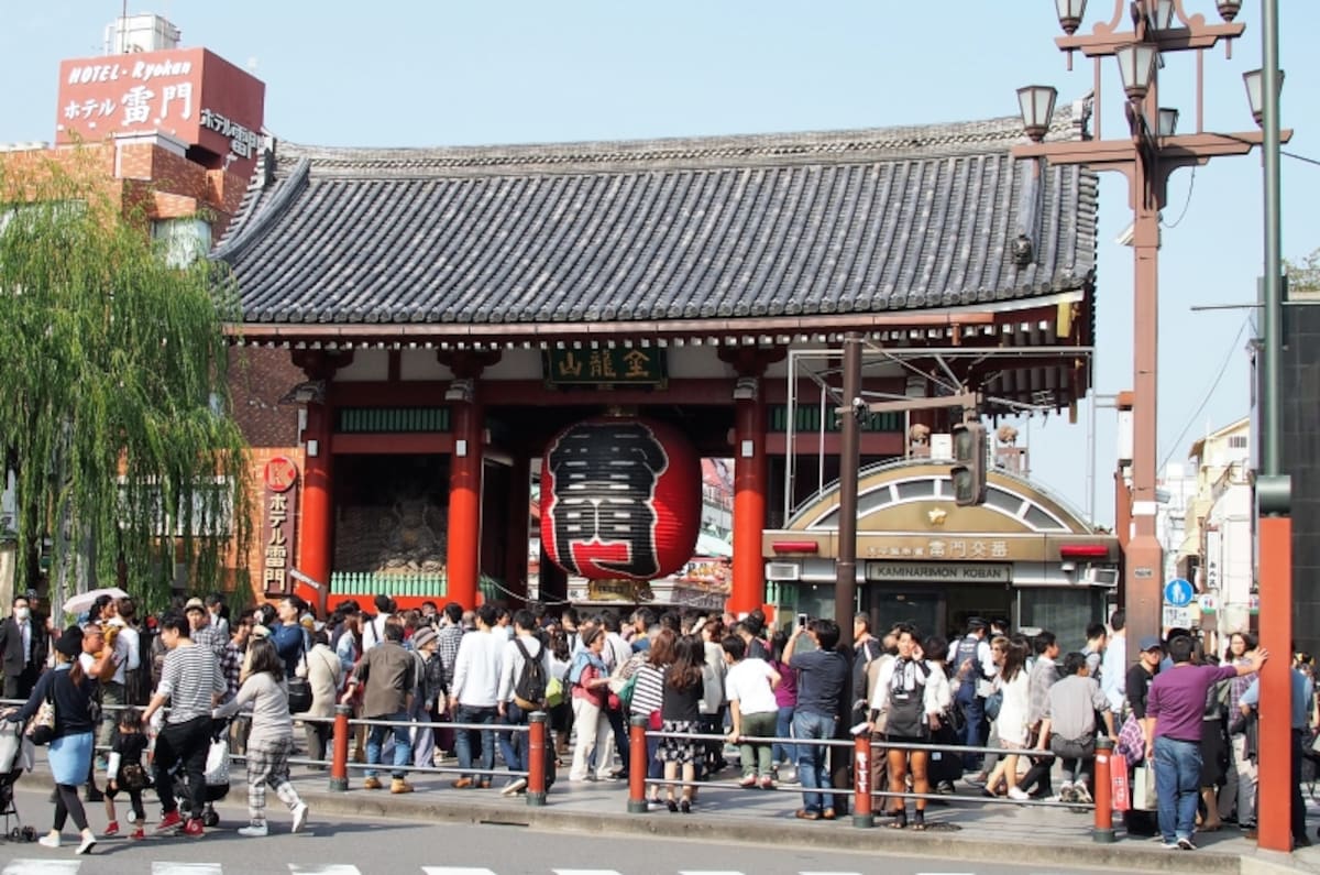ここで記念写真を撮影する人が多い