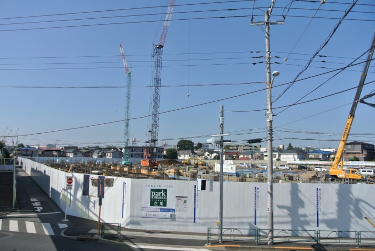 「パークホームズ立川」の現地