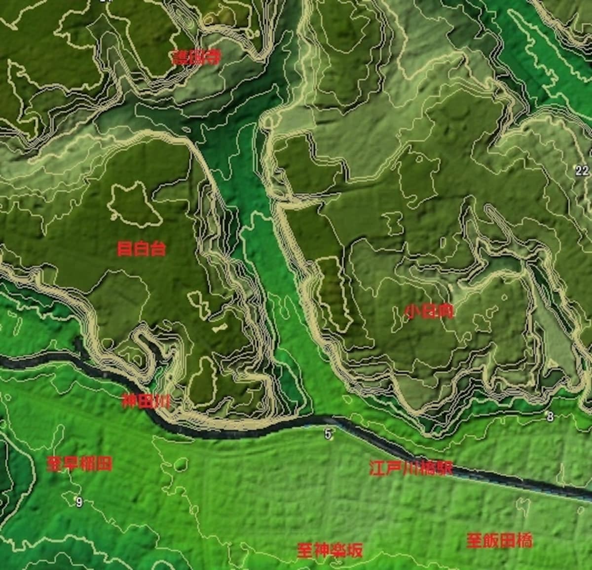 位置関係の概念図