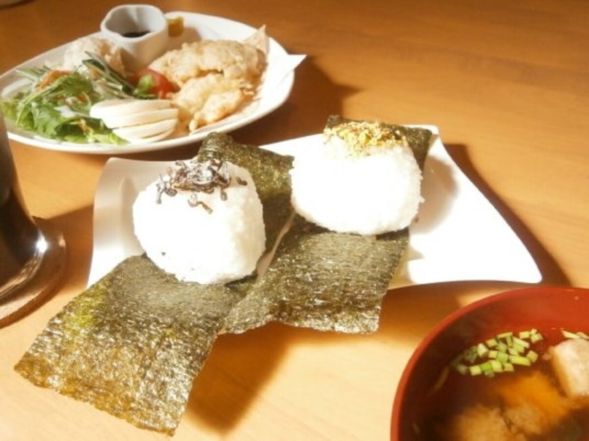 おにぎり定食