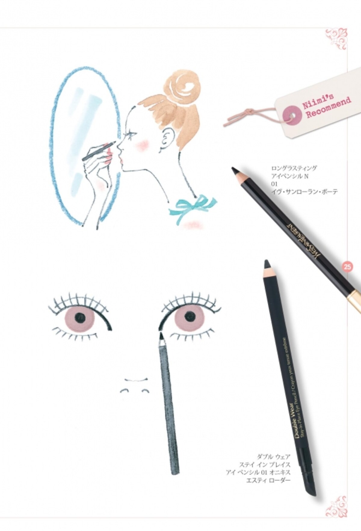 目頭ライン