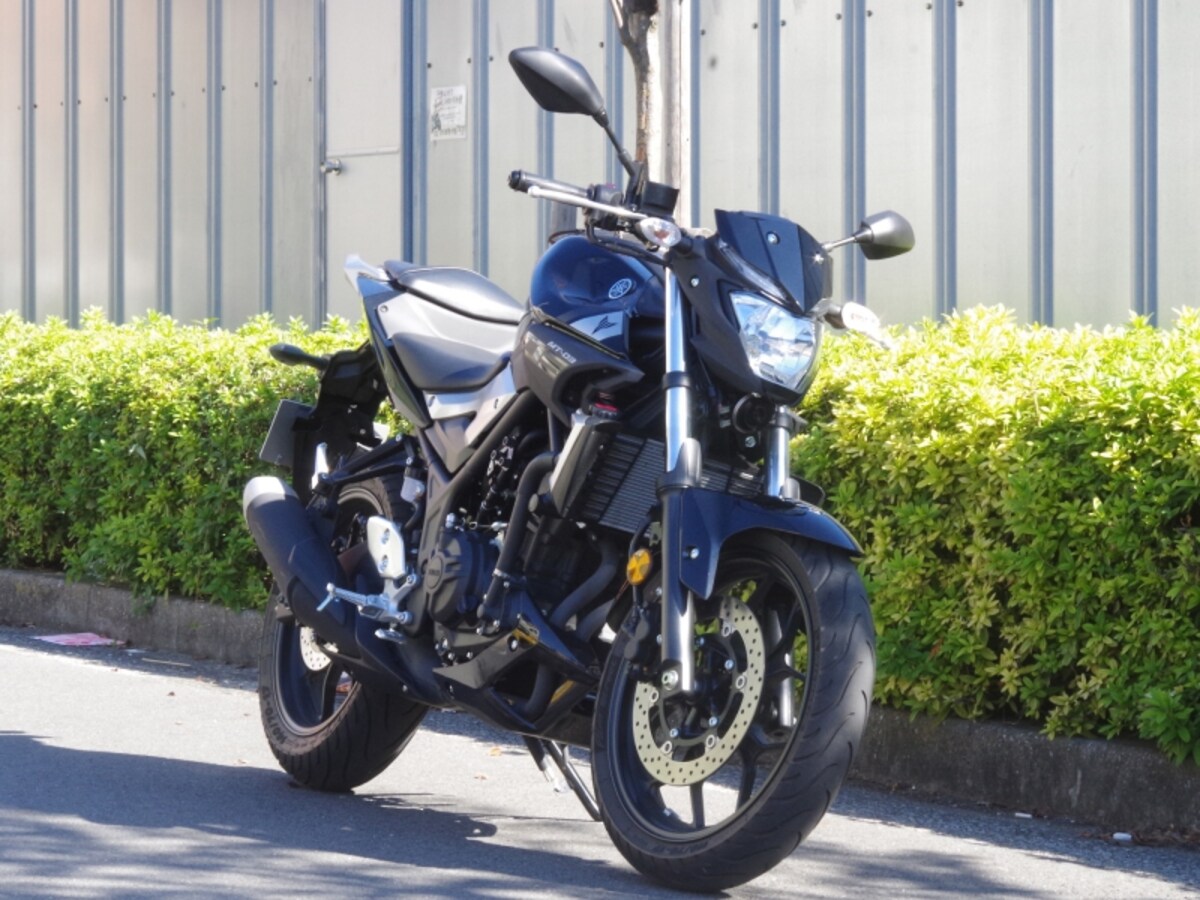 MT-03 フロントビュー