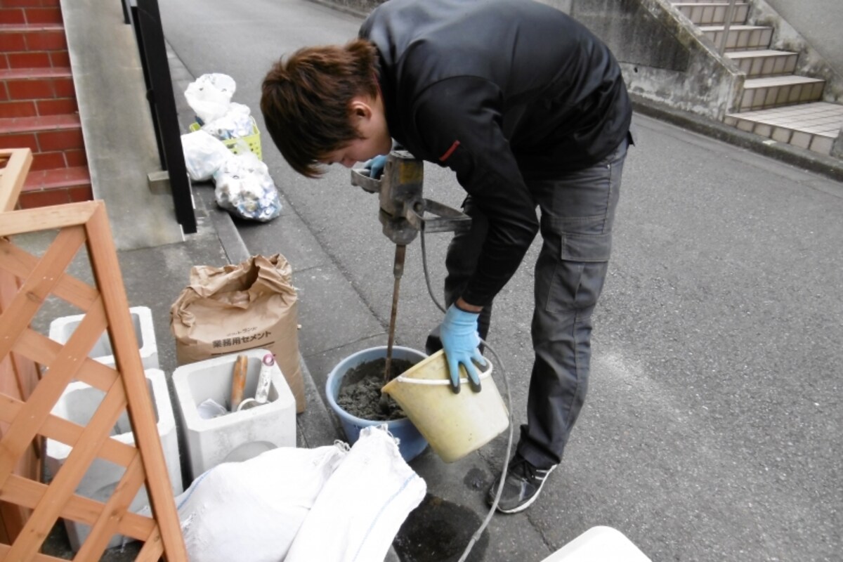 望月氏コンクリート