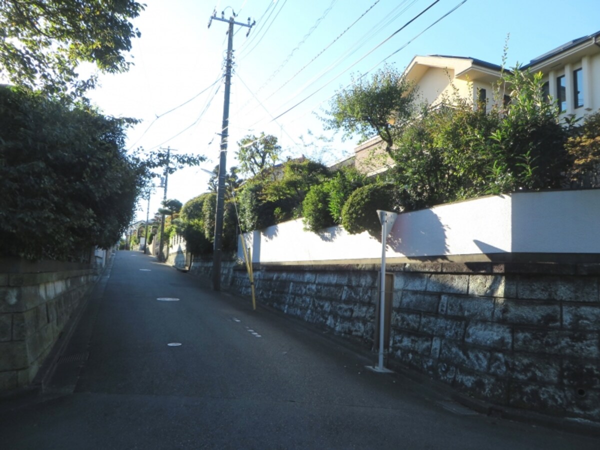 住宅街の様子