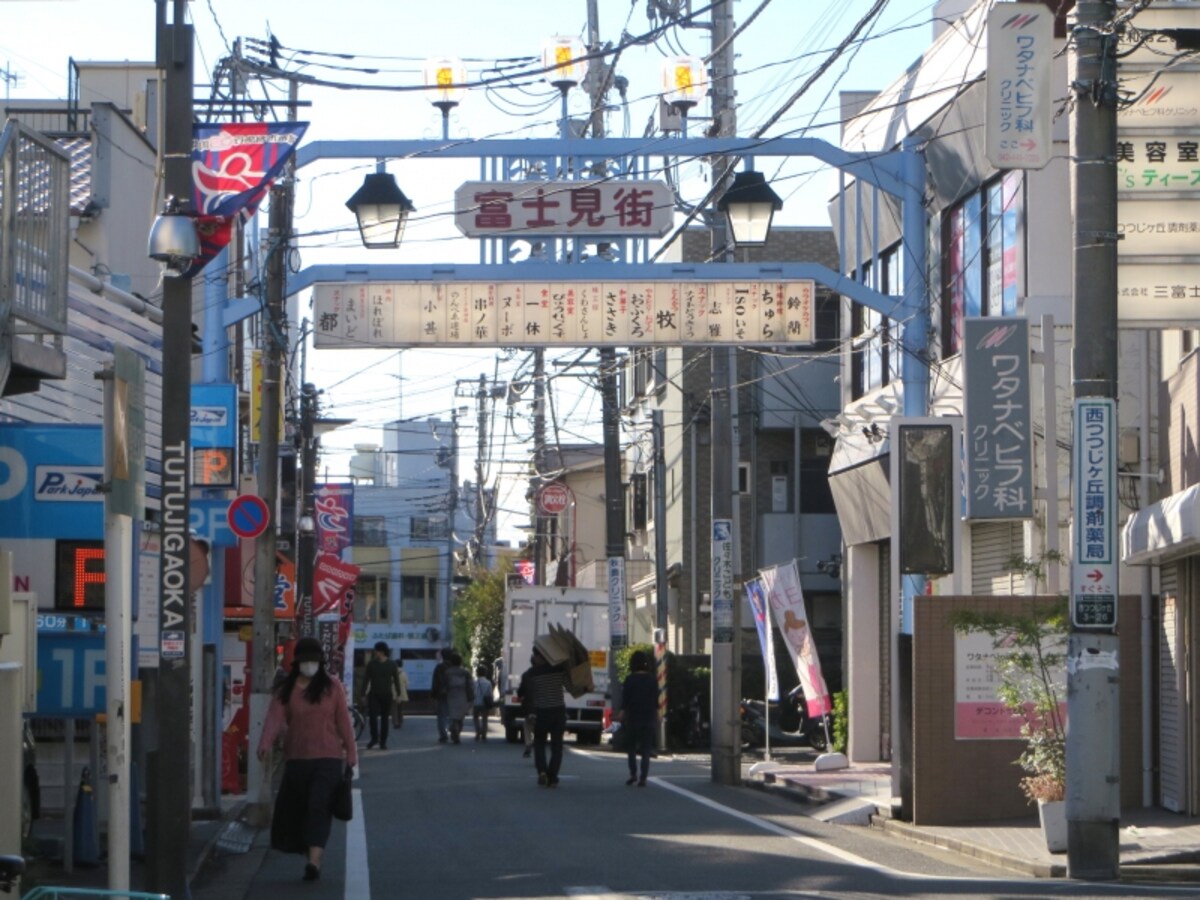 飲食店街のサイン