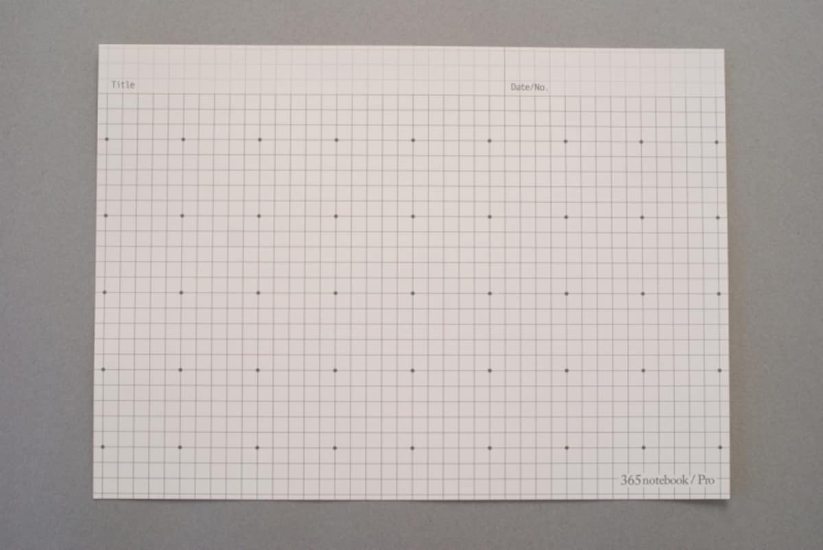 新日本カレンダー　365 notebook/Pro