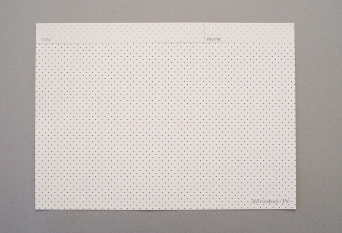 新日本カレンダー　365 notebook/Pro