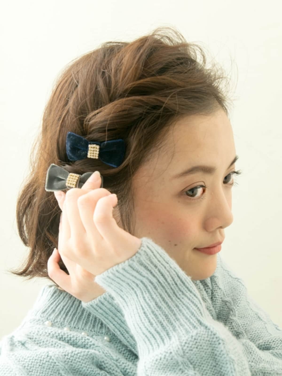 アクセサリーをつける