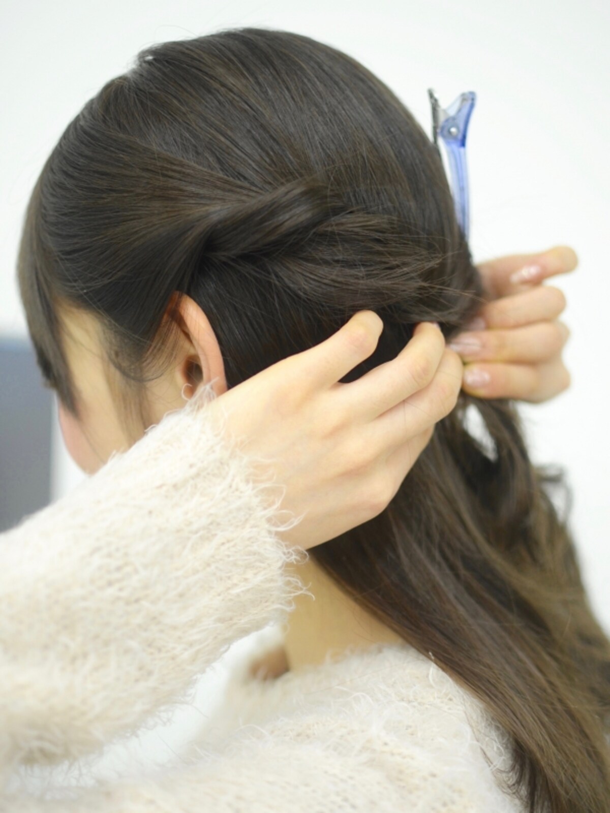 左側も同様にツイストしていく
