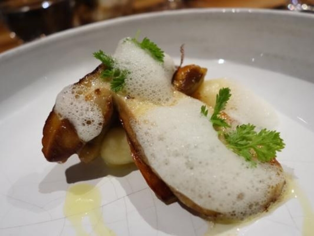 ポルチーニ茸のバターソテー。相性がピッタリ合うおいしさ