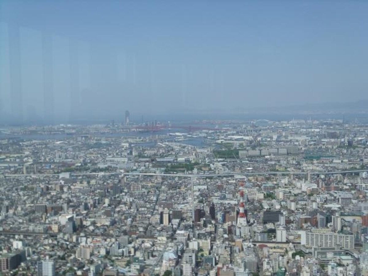 ハルカス300からの眺め（5）／西方向