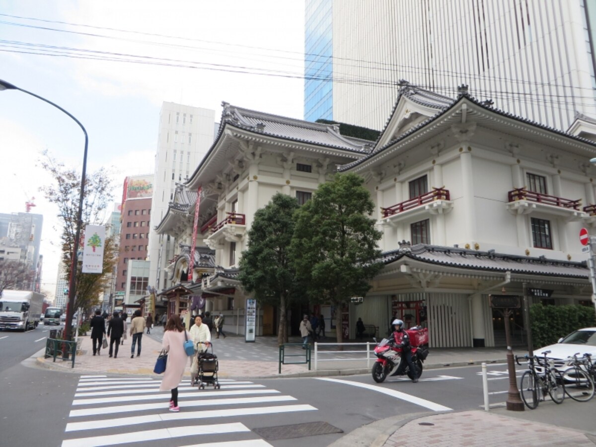 歌舞伎座の風景