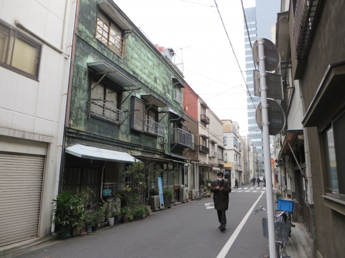 古い木造３階建て