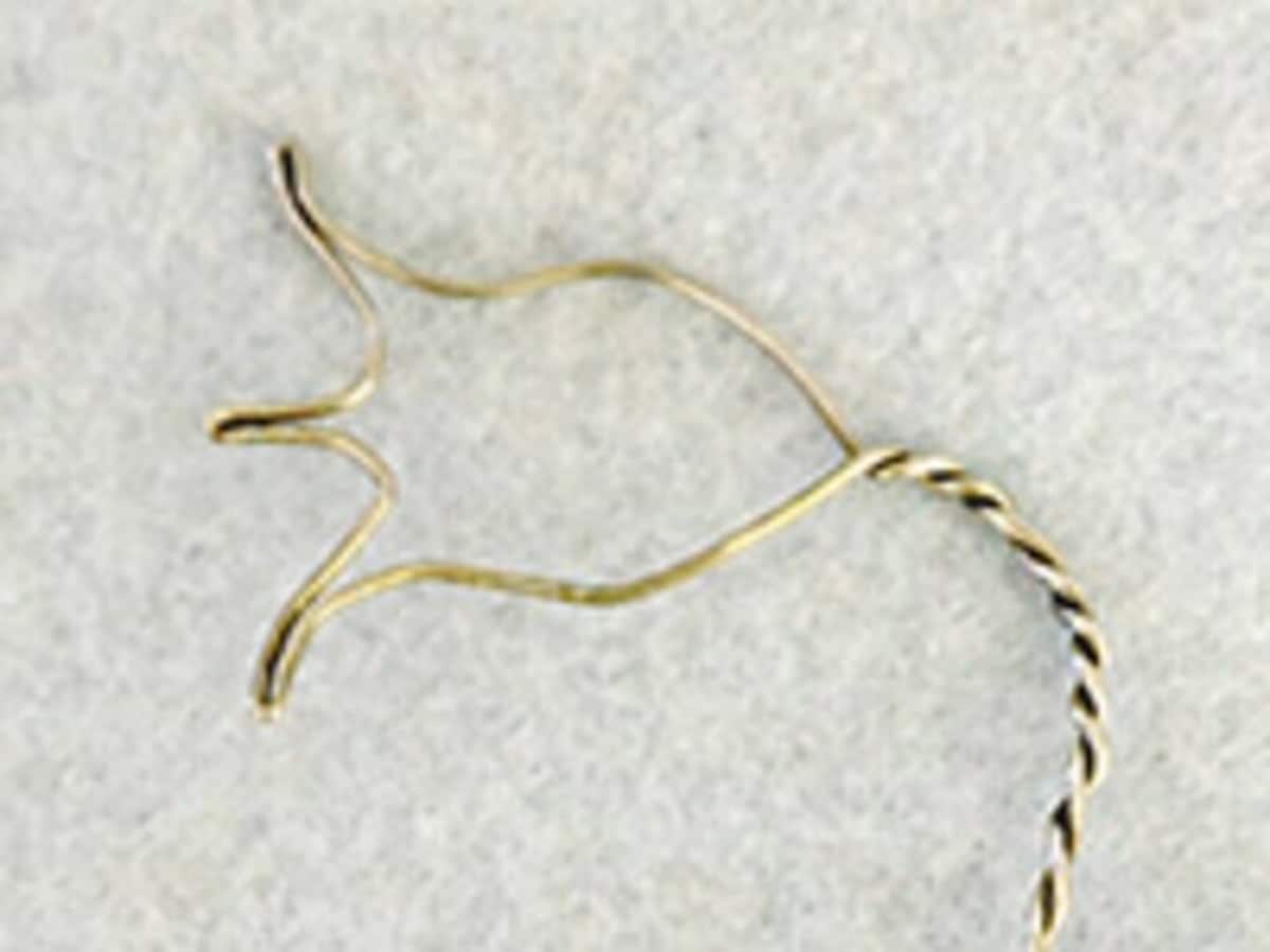 先端をしっかりプレスした