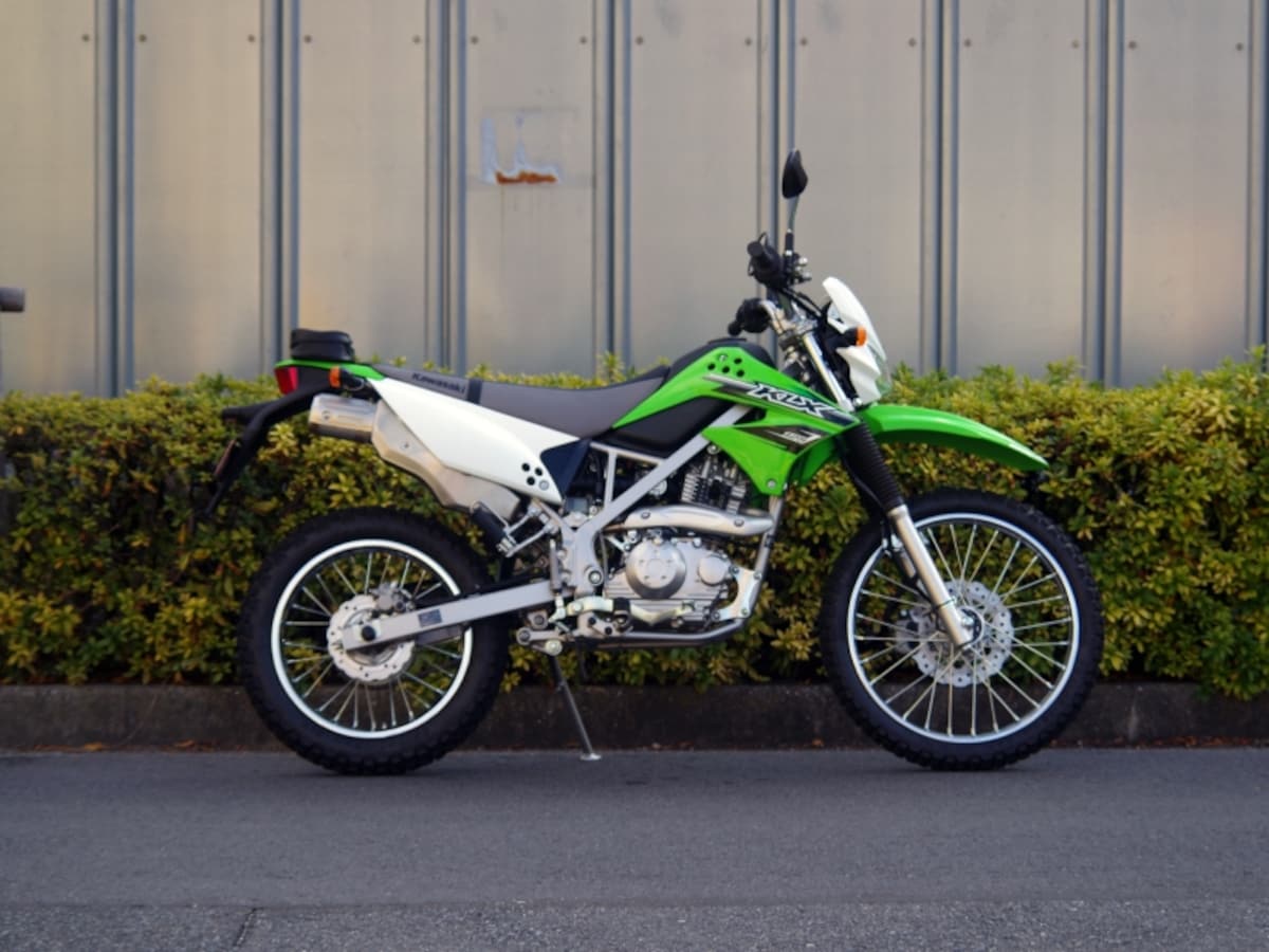 klx125 サイドビュー