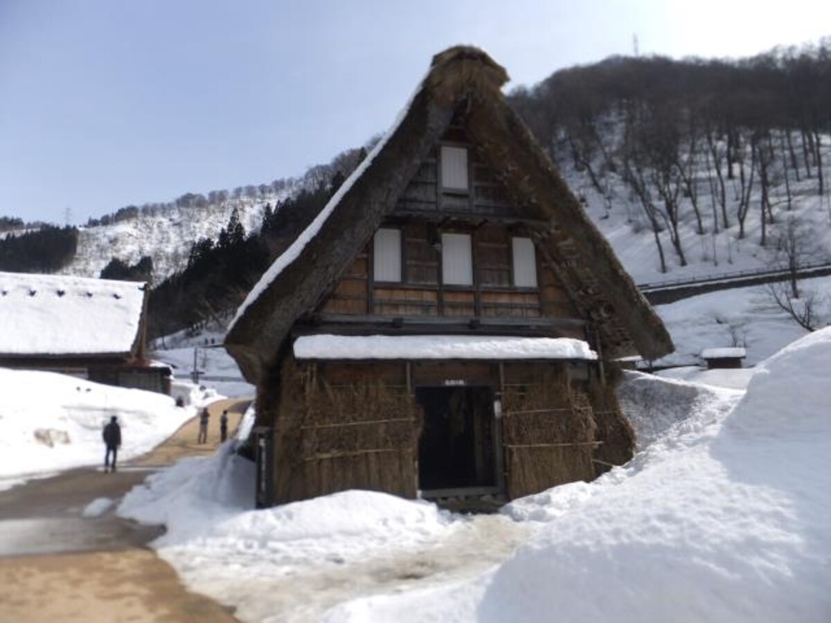雪の五箇山・菅沼合掌集落(3)