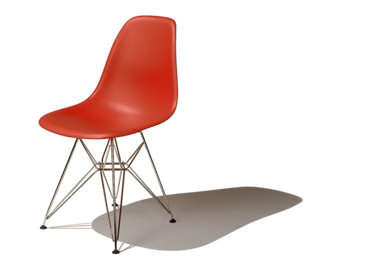 Eames Molded Plastic Side Chair Wire Base DSR の画像