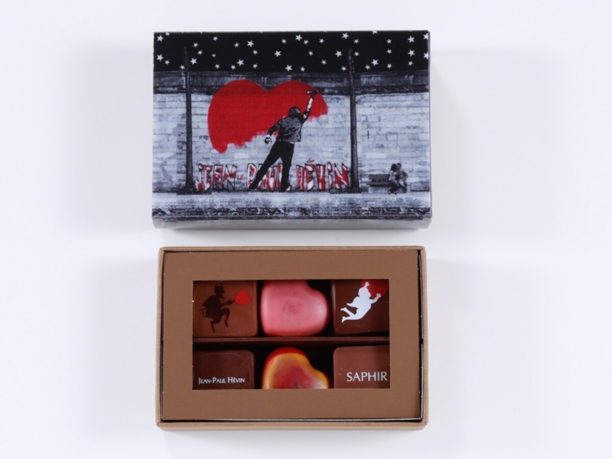 ジャン＝ポール・エヴァン Boite 6 chocolats Street-Art ボワットゥ ショコラ 6個入 ストリートアート 6個入り2,841 円(税込)