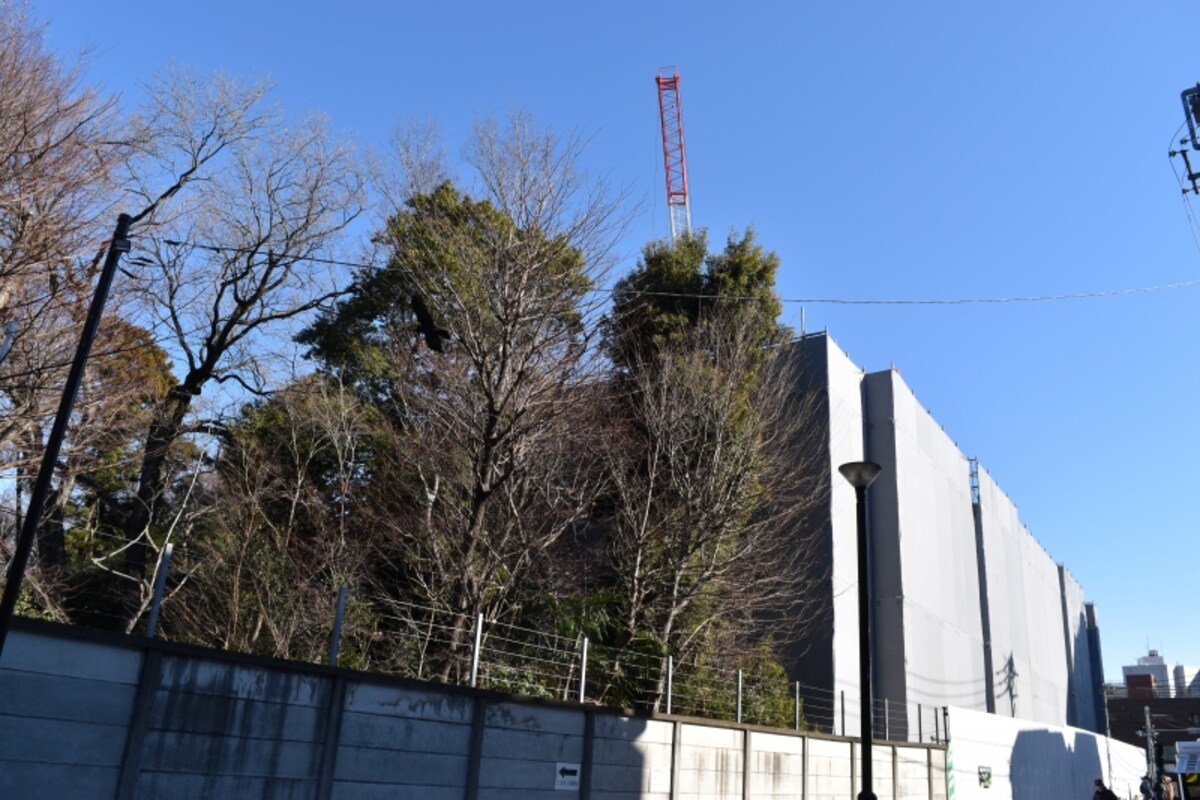 「ザ・パークハウス 国分寺緑邸」の建設地