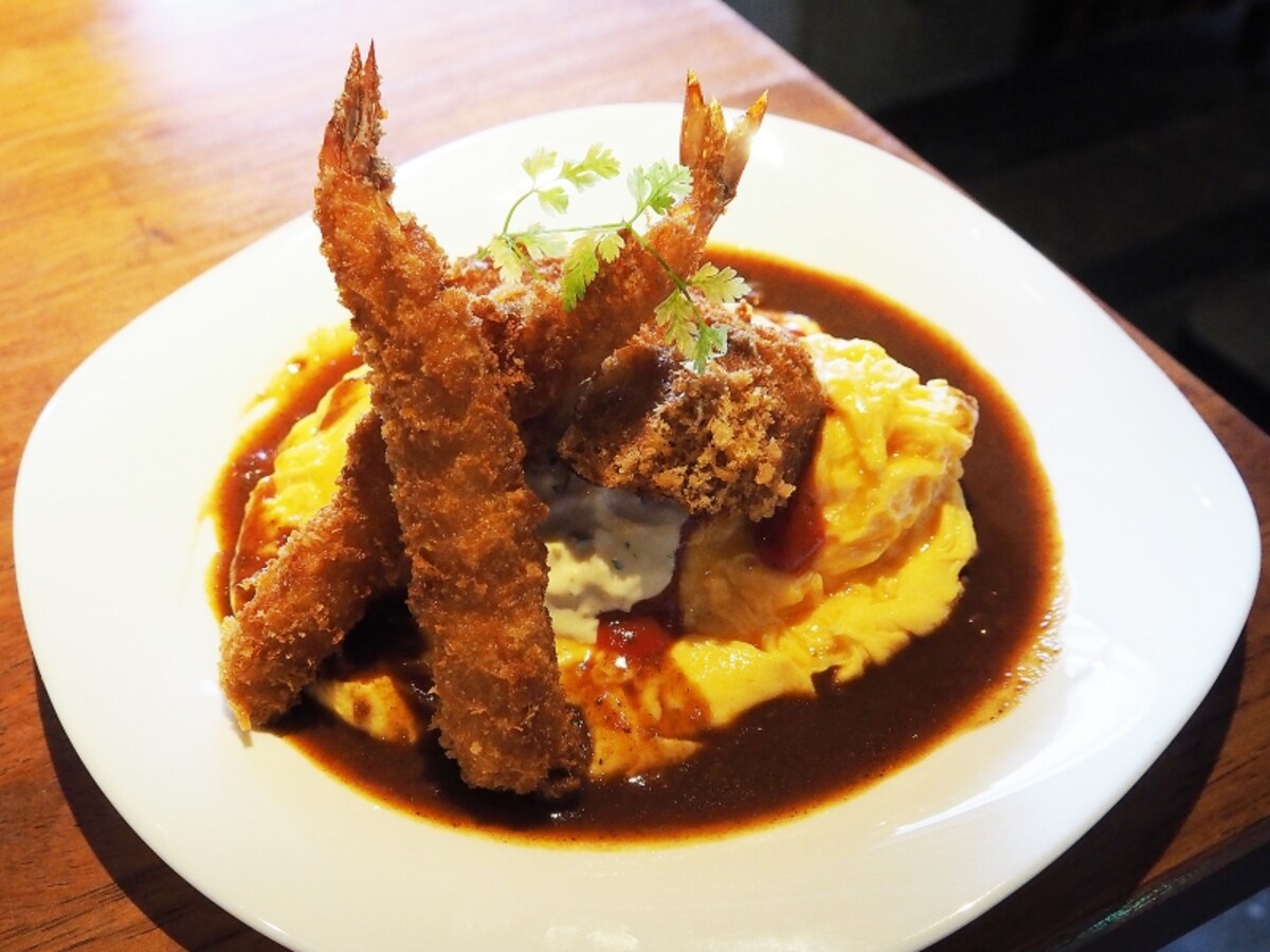 王様のハントンライスSET＠Bambi