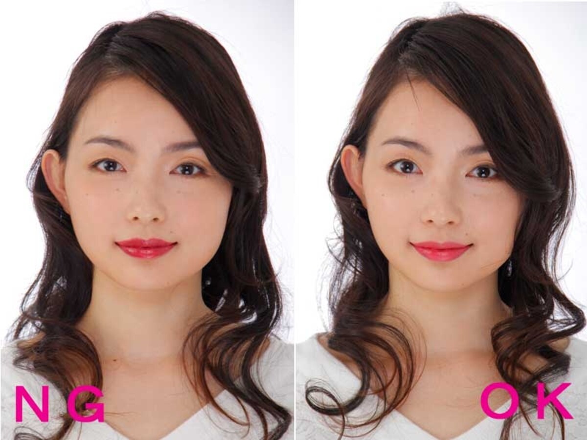 左：ツヤ×濃すぎるNG赤　　　右：オススメのコーラルレッド