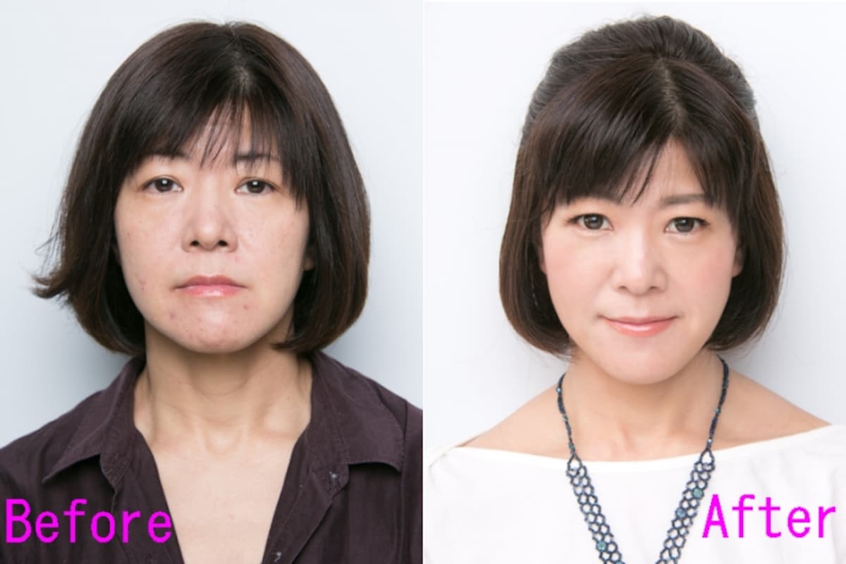 若返りメイクのポイント