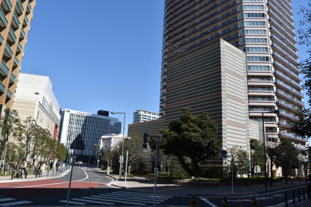 「武蔵小杉」の再開発街区