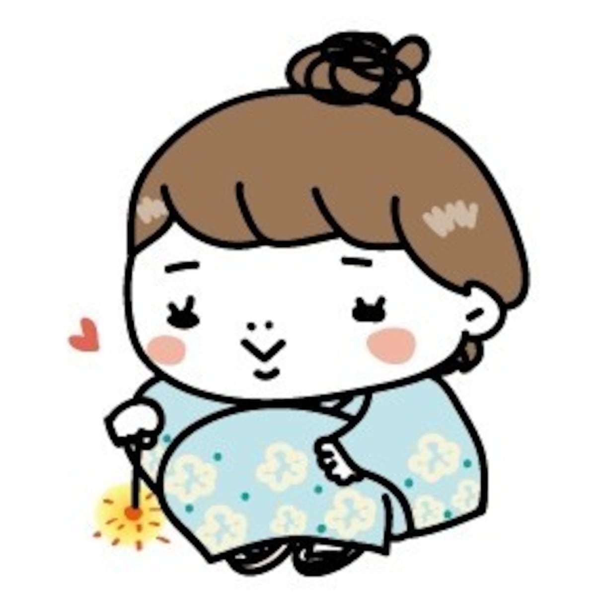 夏祭り　イラスト　女の子　かわいい