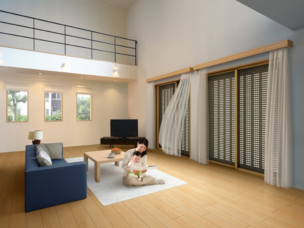  住宅用窓シャッター「エアリス マルチ電動」使用イメージ