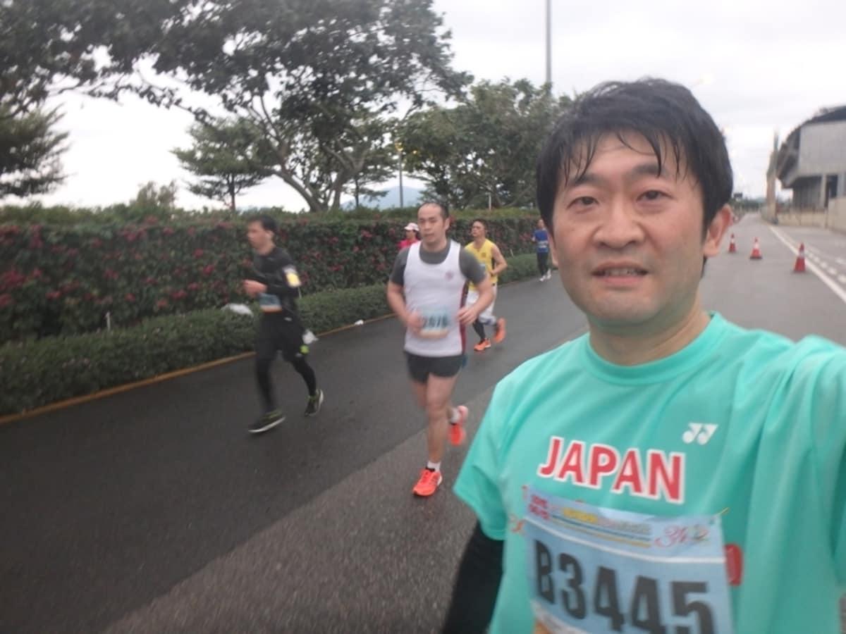15キロ付近でへばってしまった私
