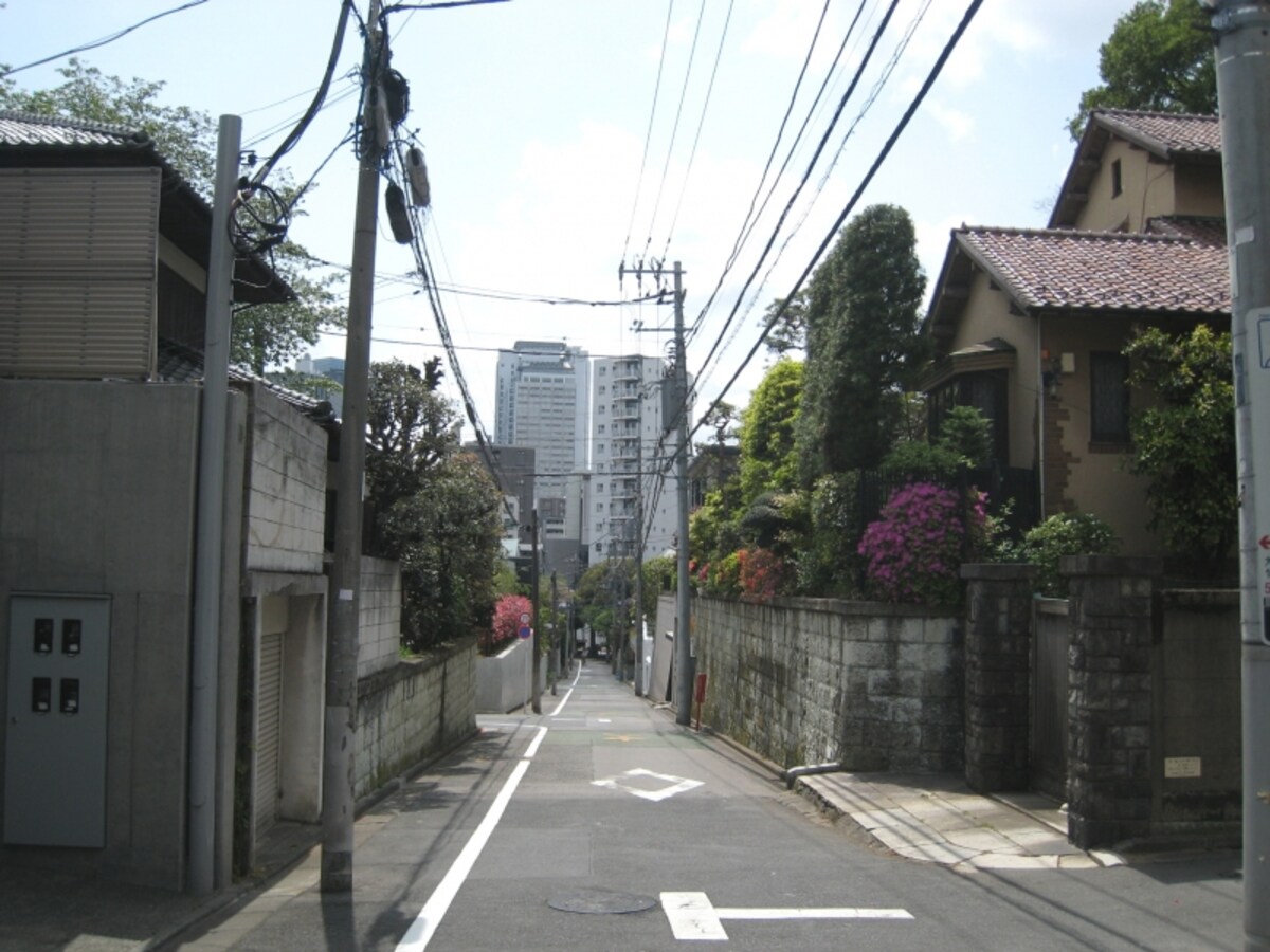 東中野の住宅街
