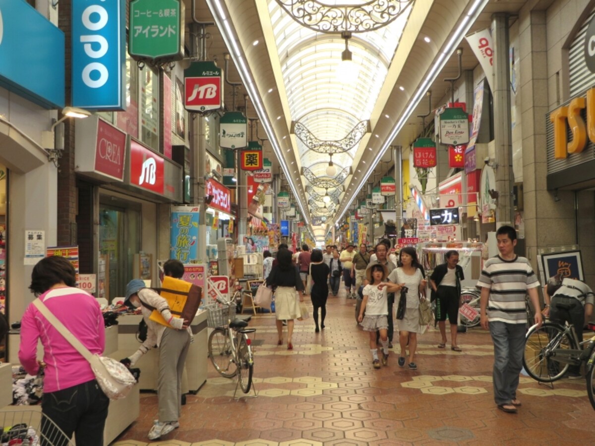 新小岩の商店街