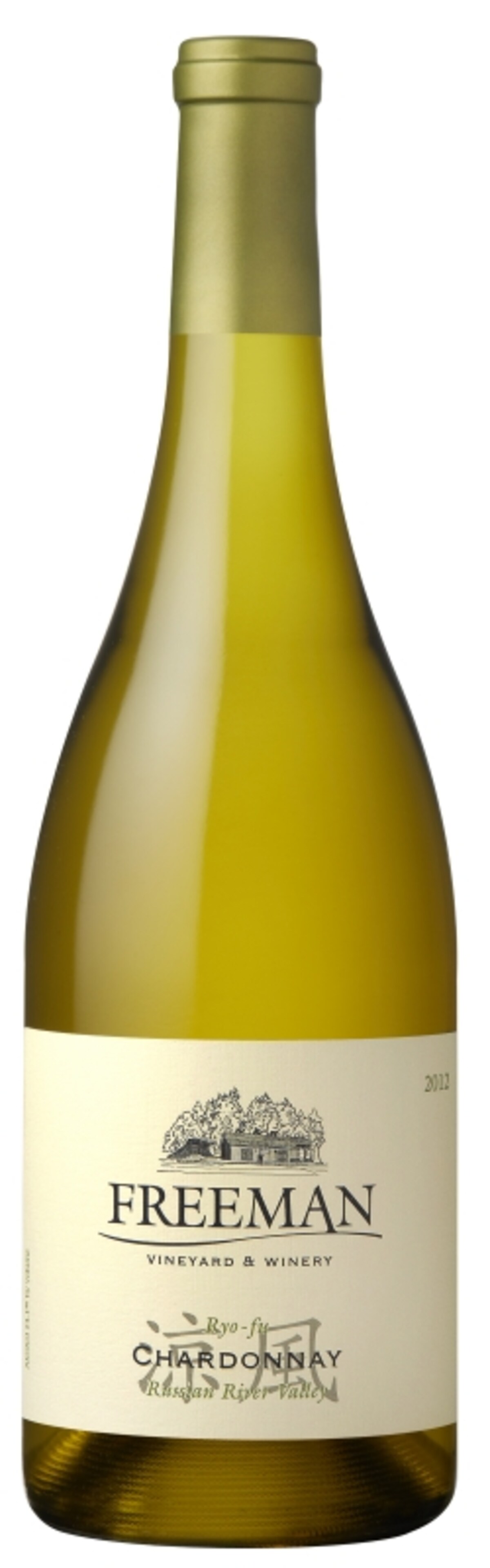 2014 フリーマン Ryo-fu シャルドネ ロシアン・リヴァー・ヴァレー 750ml 7,400円（税別）