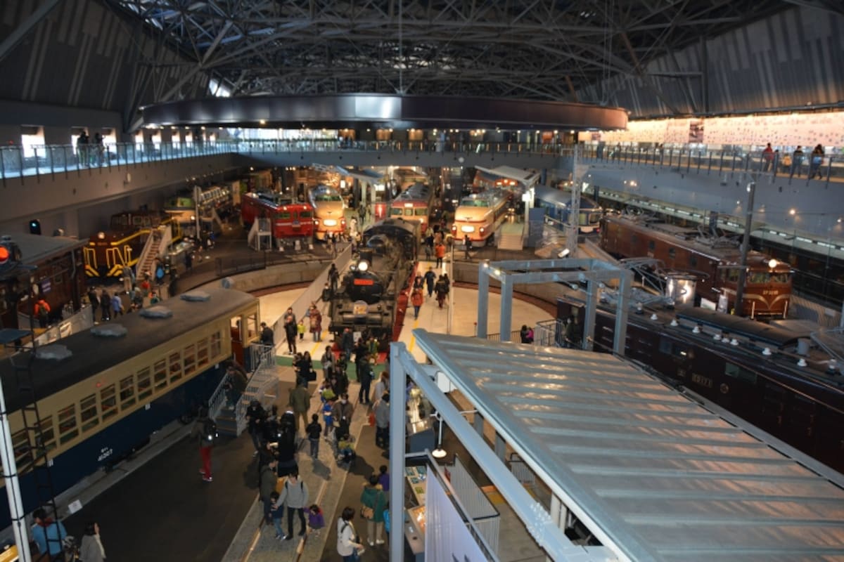 鉄道博物館のヒストリーゾーン