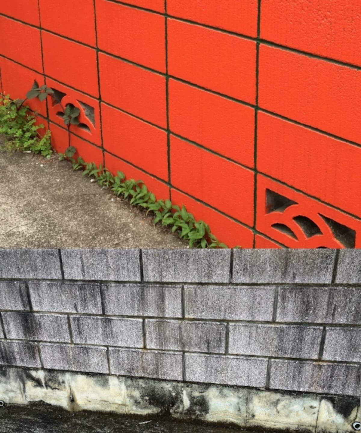 コンクリートブロック塀