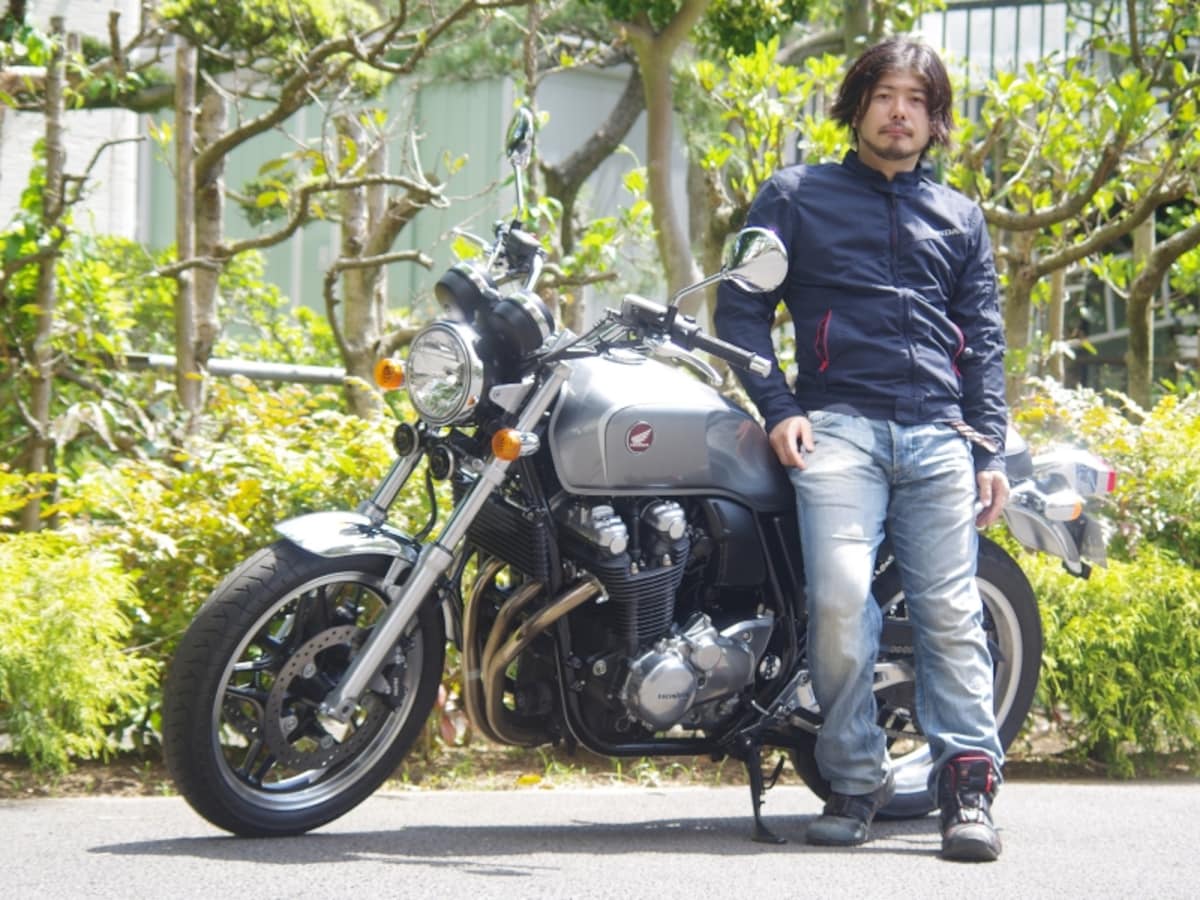CB1100とブラストライダージャケット