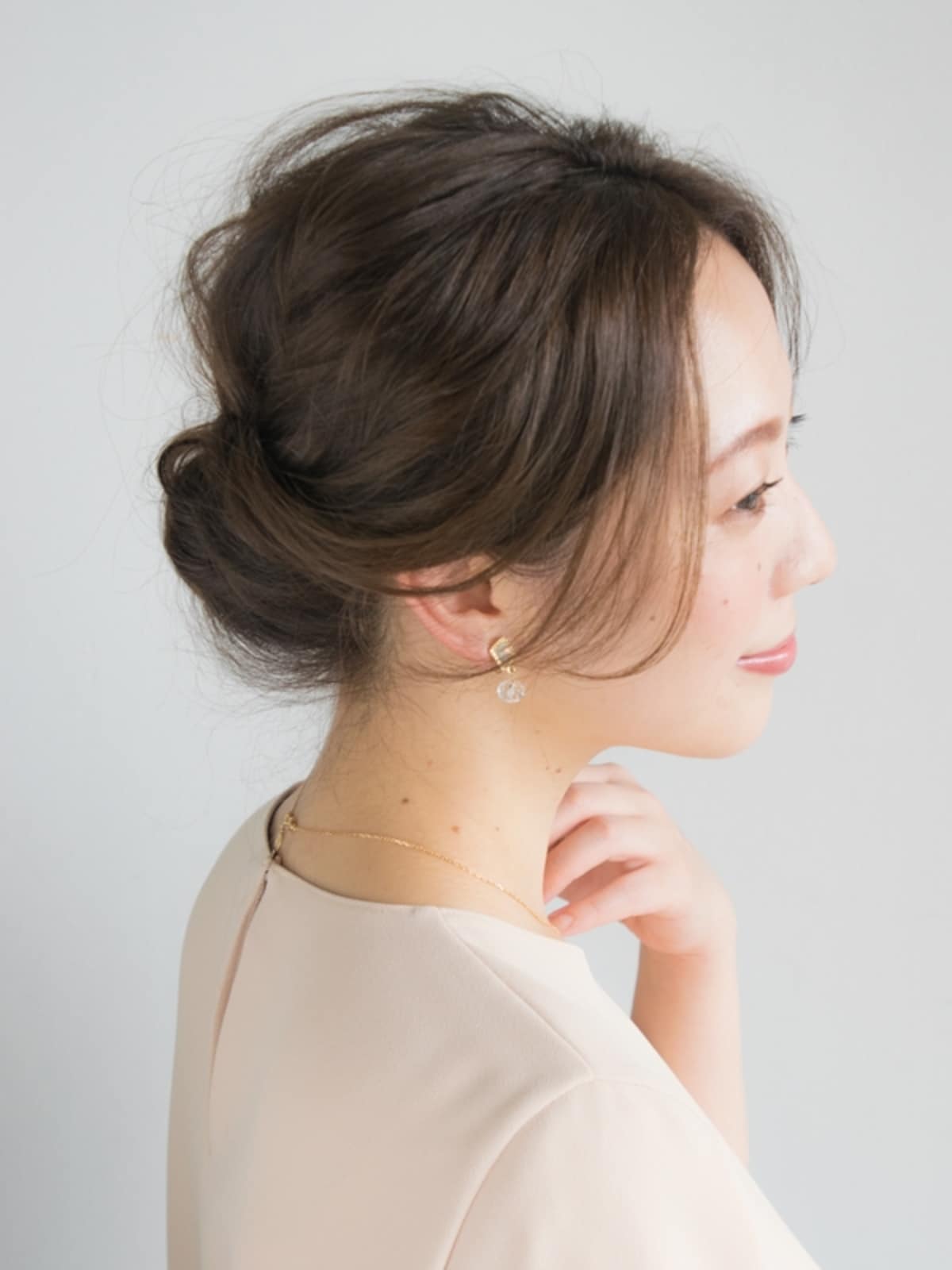40代に似合う！ギブソンタックで作る大人のまとめ髪アレンジ　hair&make/KAORI
