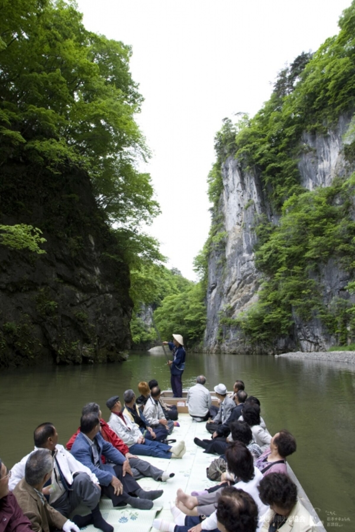 げいび追分を聴きながら楽しい舟旅を