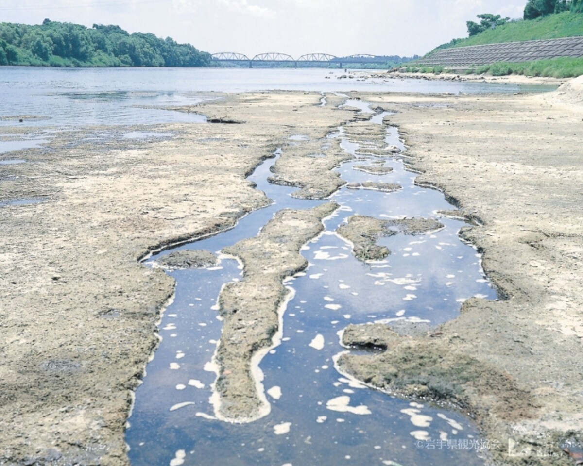 イギリス海岸（写真提供：岩手県観光協会）