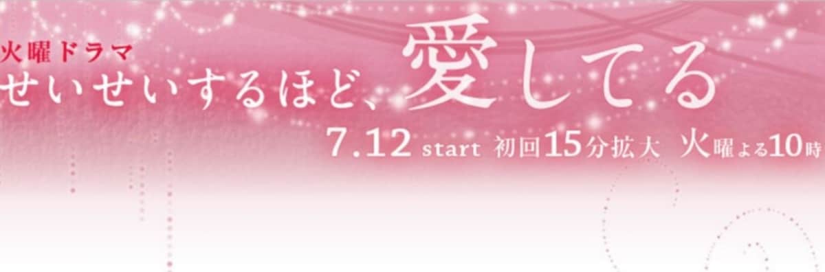 公式サイトより　http://www.tbs.co.jp/seiseisuruhodo_love/
