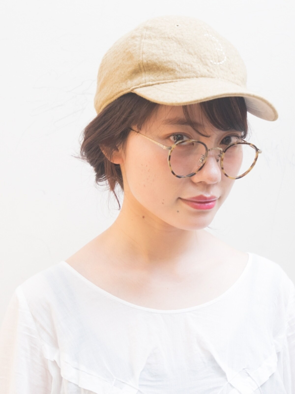 キャップに似合う髪型・サイド