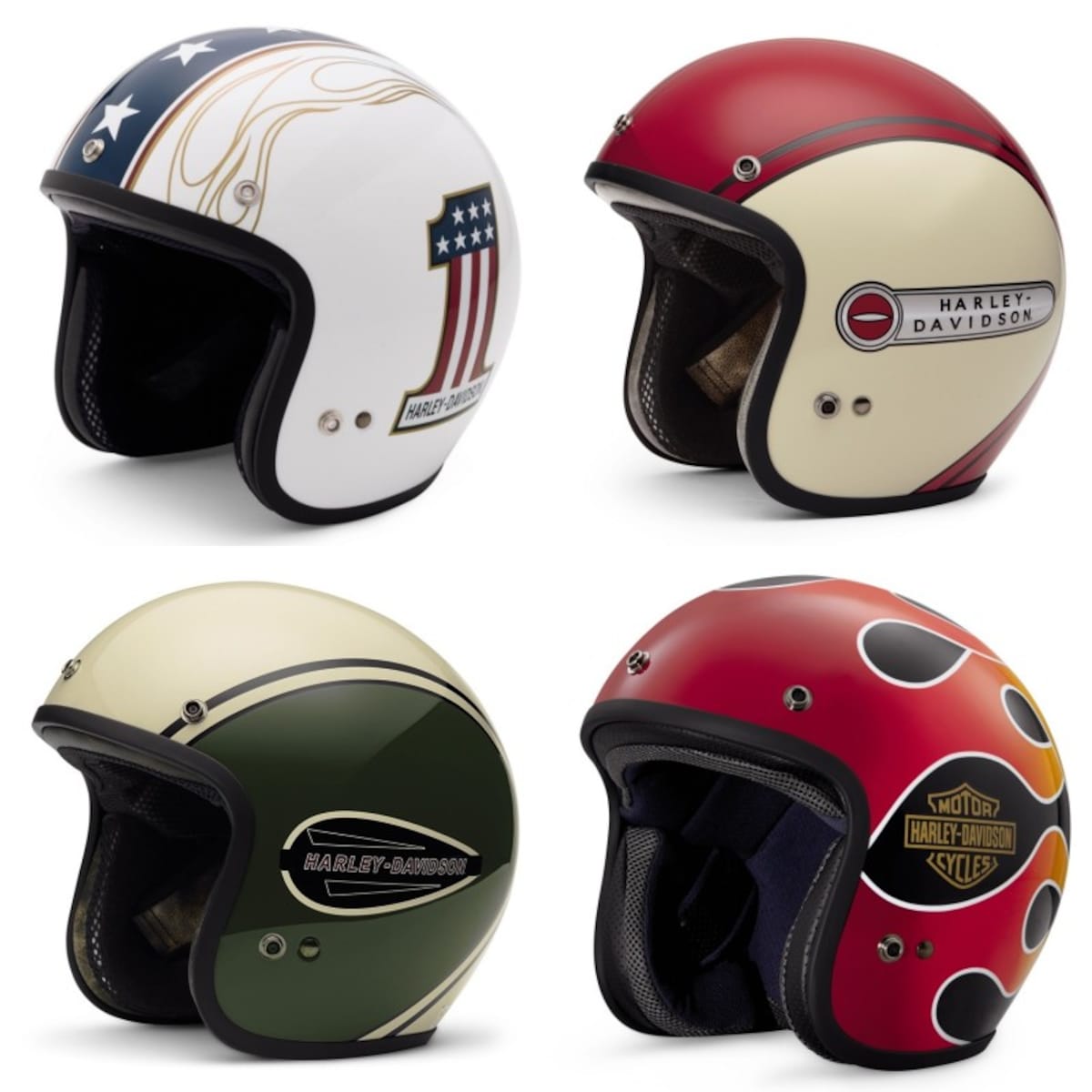 ハーレーダビッドソン純正ヘルメット ジェットヘルメットタイプ