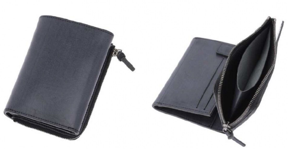 ポーター「ポーター ウォール ウォレット（015-03416）」　\21,500(税抜き)　W8×H12.5cm