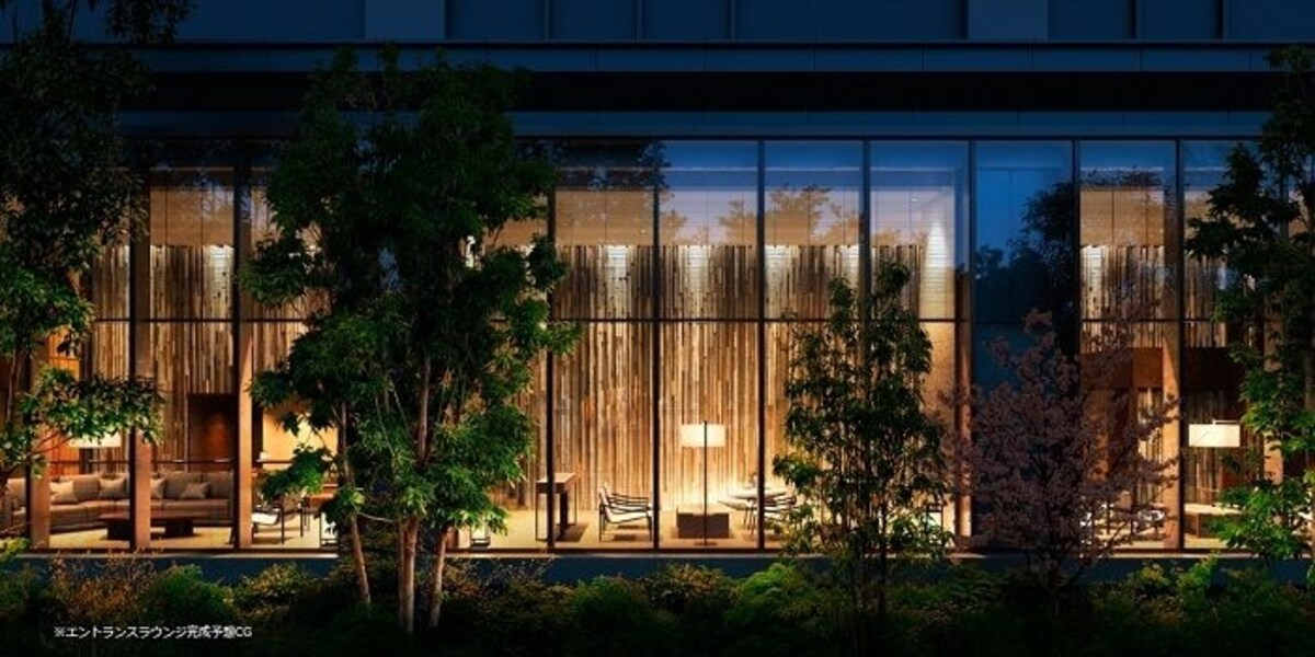「Brillia Tower 上野池之端」のエントランスラウンジのイメージ
