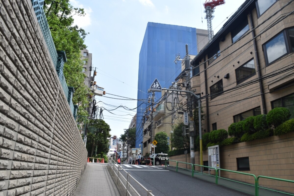 「ブランズ ザ・ハウス 一番町」の建設地