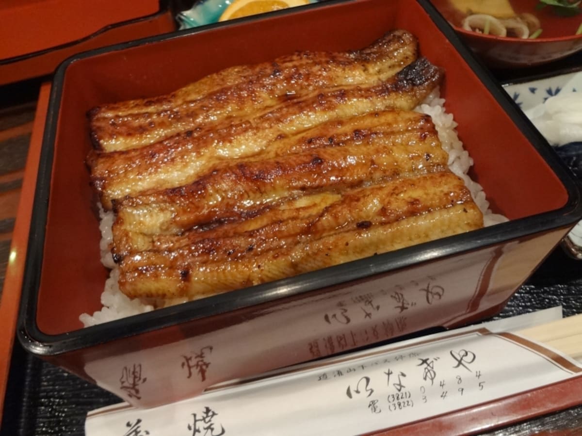 稲毛屋　うな重特関西風
