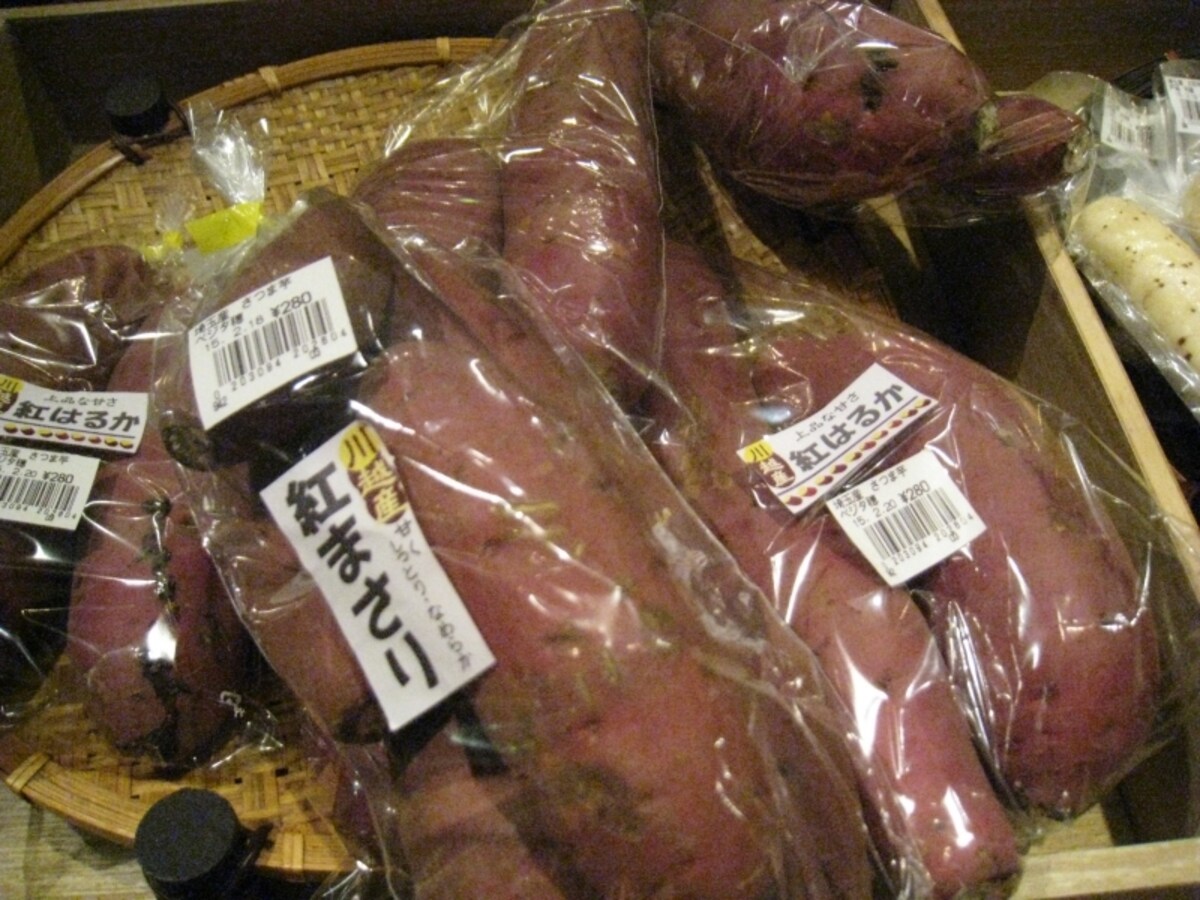 川越といえばさつまいも。