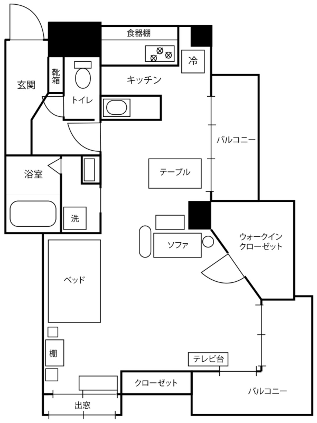 間取図