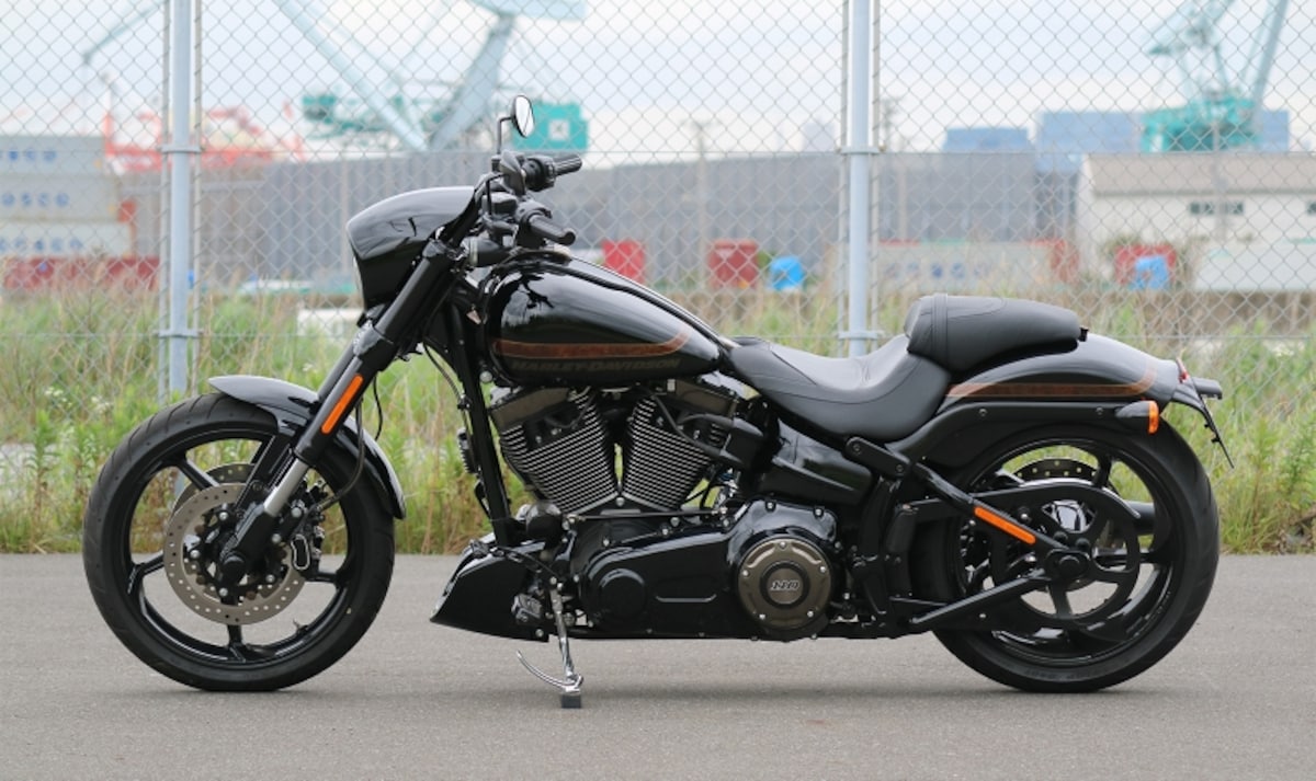 ハーレーダビッドソン FXSE CVO プロストリート ブレイクアウト レフトビュー