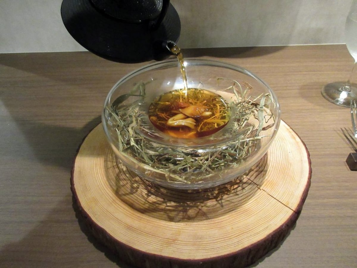 雉のスープ